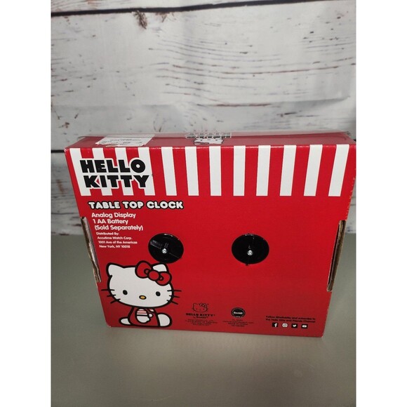 Hello Kitty table top clock - Picture 3 of 3